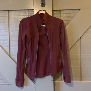 Maroon Lululemon Define jacket